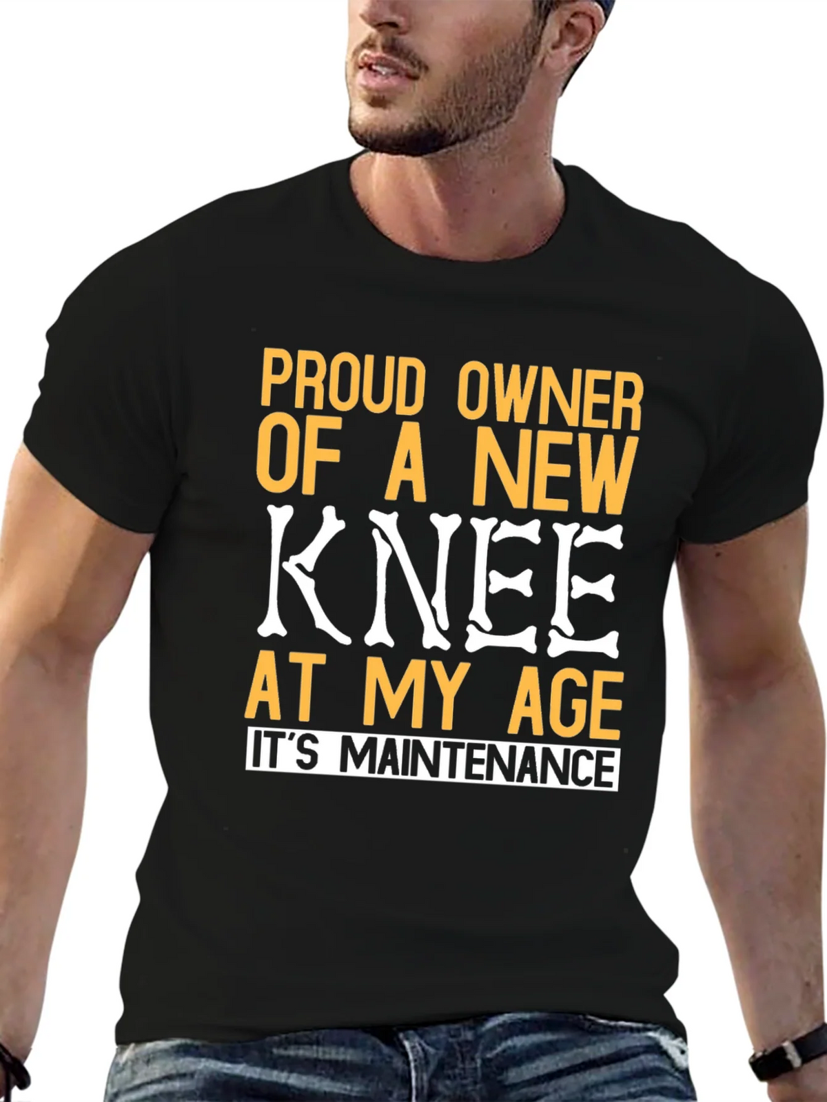 Proud New Knee Replacement T-Shirt product image 9