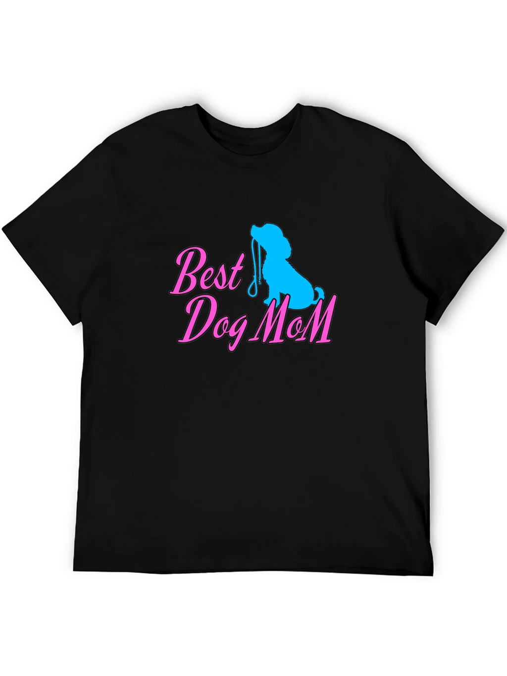 Best Dog Mom Black T-Shirt Cute Lover Tee product image 8