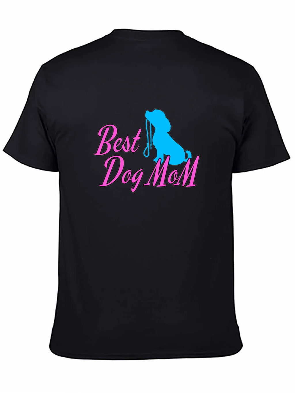 Best Dog Mom Black T-Shirt Cute Lover Tee product image 7