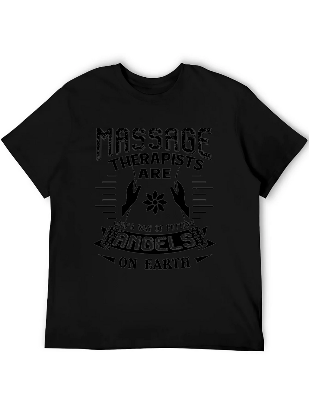 Massage Therapists Are Angels Graphic T-Shirt product image 8