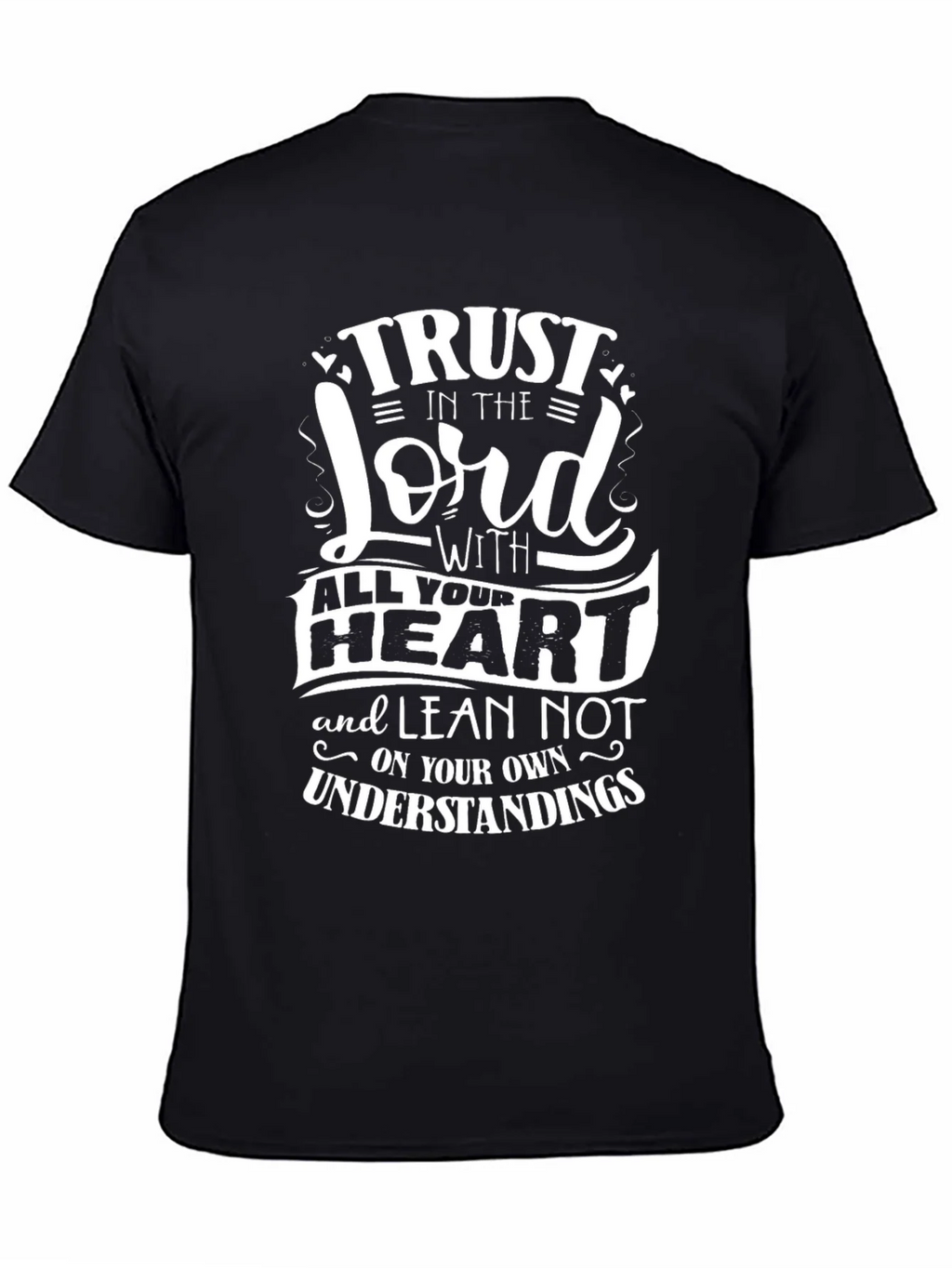 Trust in the Lord Graphic Tee - Christian Apparel product image 7