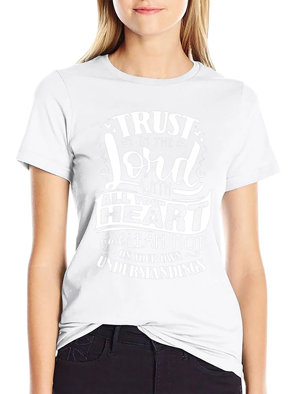 Trust in the Lord Graphic Tee - Christian Apparel product image 11