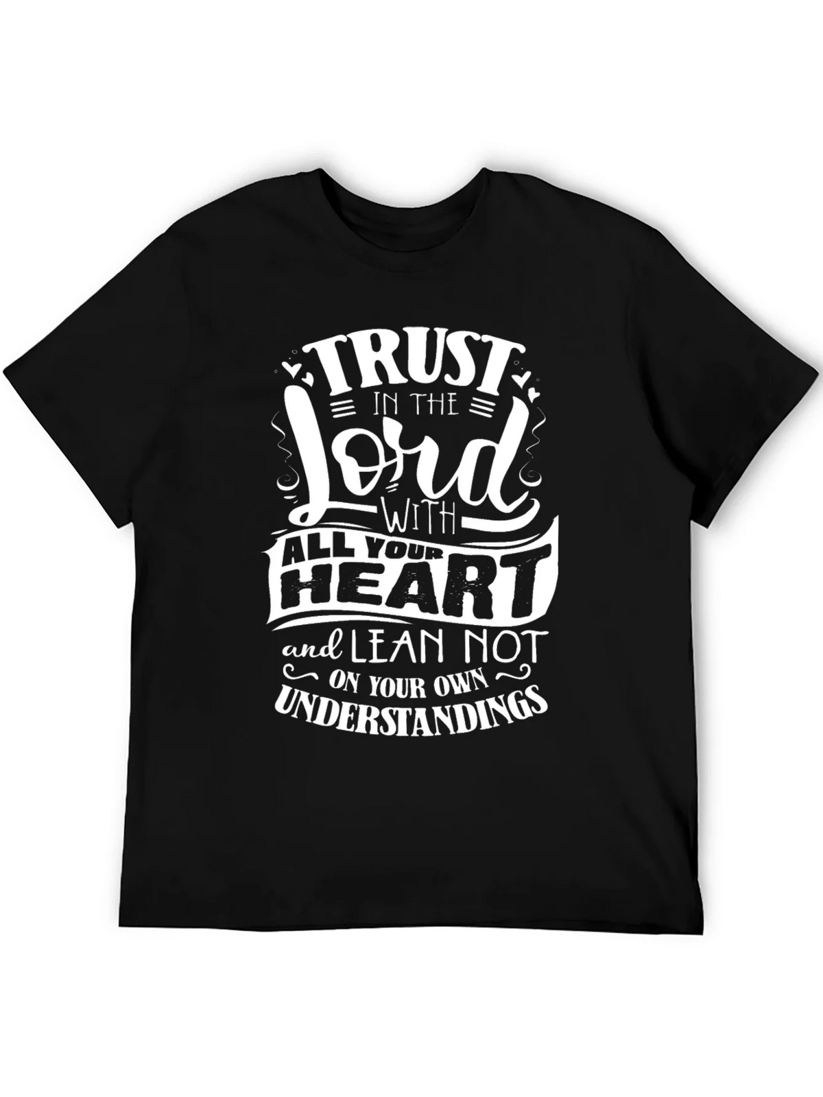 Trust in the Lord Graphic Tee - Christian Apparel product image 8