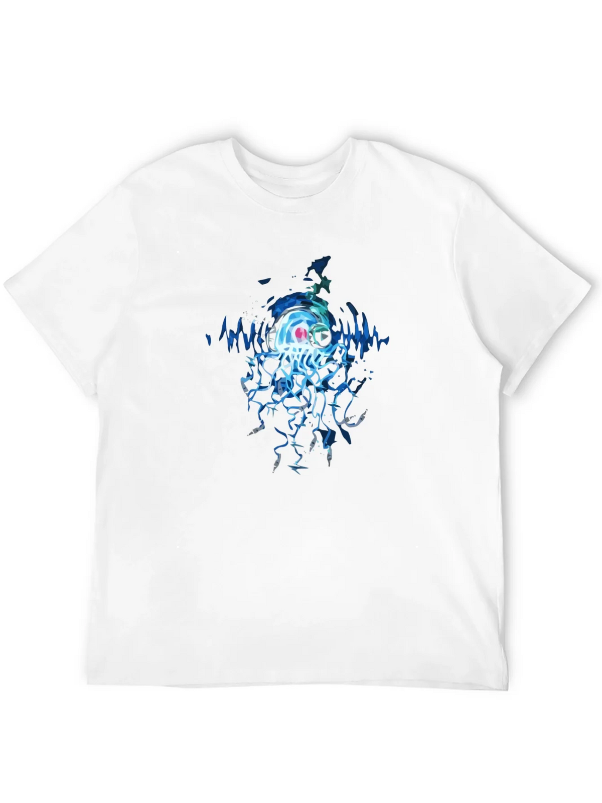 Jellyfish DJ Graphic Tee - Cool Black T-Shirt product image 3