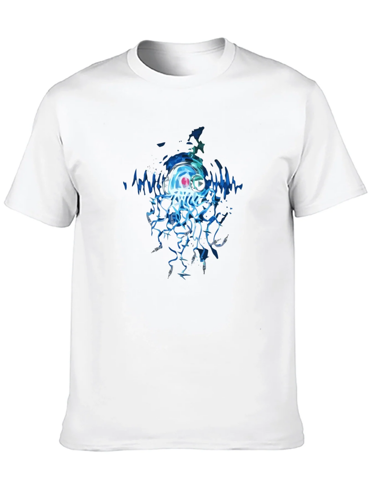 Jellyfish DJ Graphic Tee - Cool Black T-Shirt product image 12