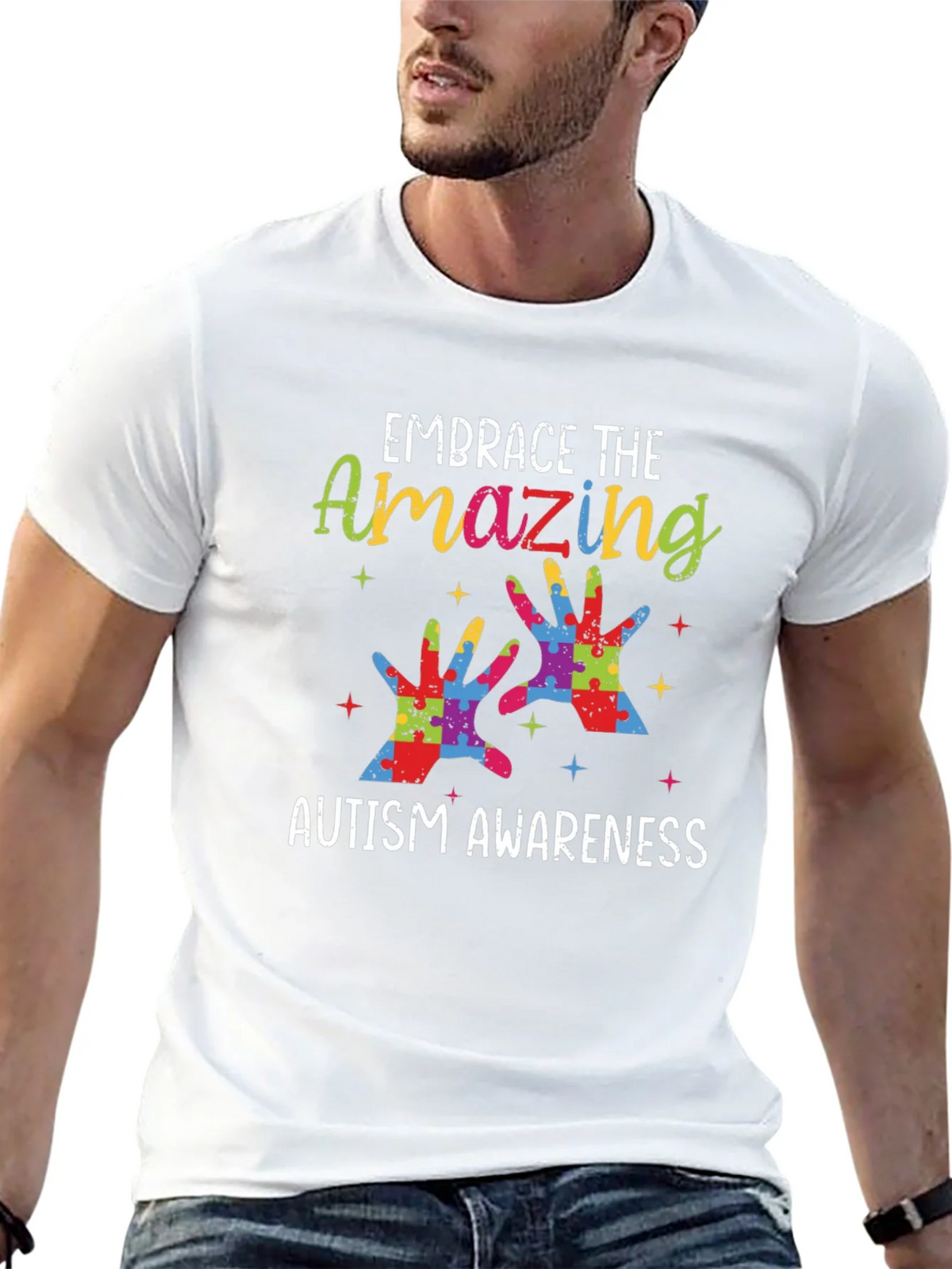 Autism Awareness T-Shirt: Embrace the Amazing product image 4