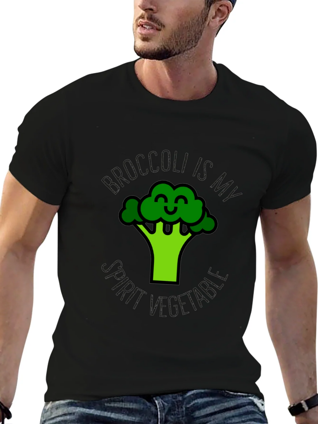 Broccoli is My Spirit Vegetable Graphic Tee product image 9