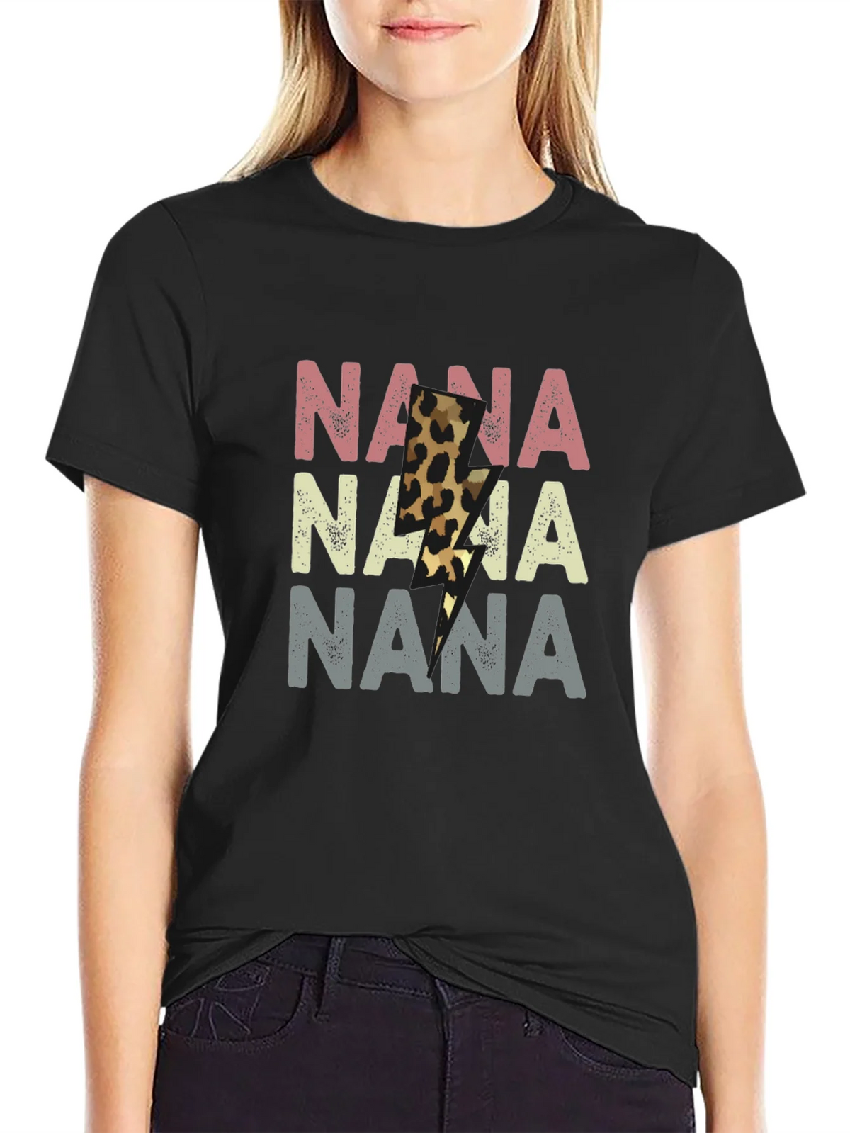 Nana Lightning Bolt T-Shirt - Graphic Tee for Grandmothers product image 5