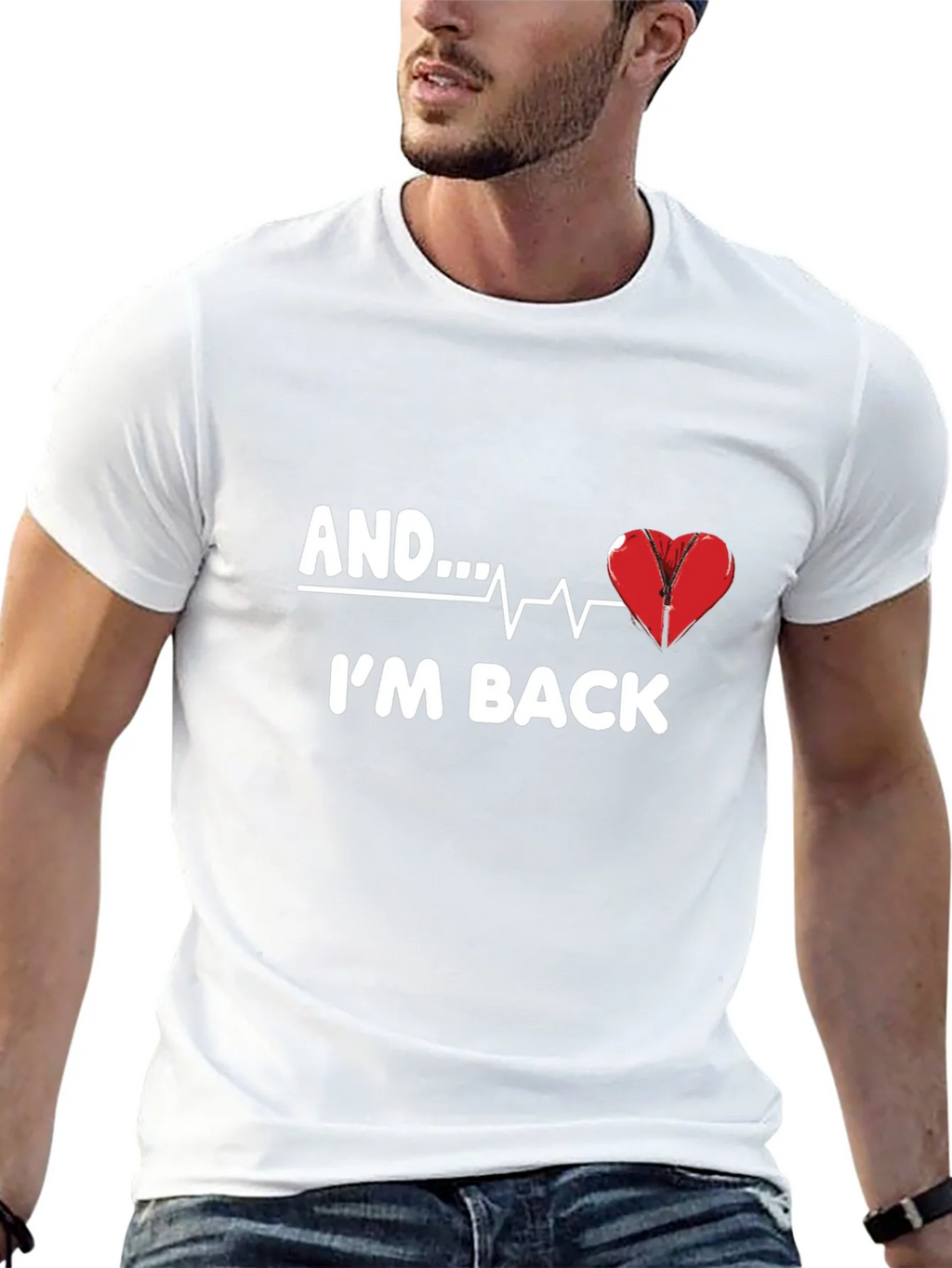 AND...IM BACK Graphic T-Shirt product image 4