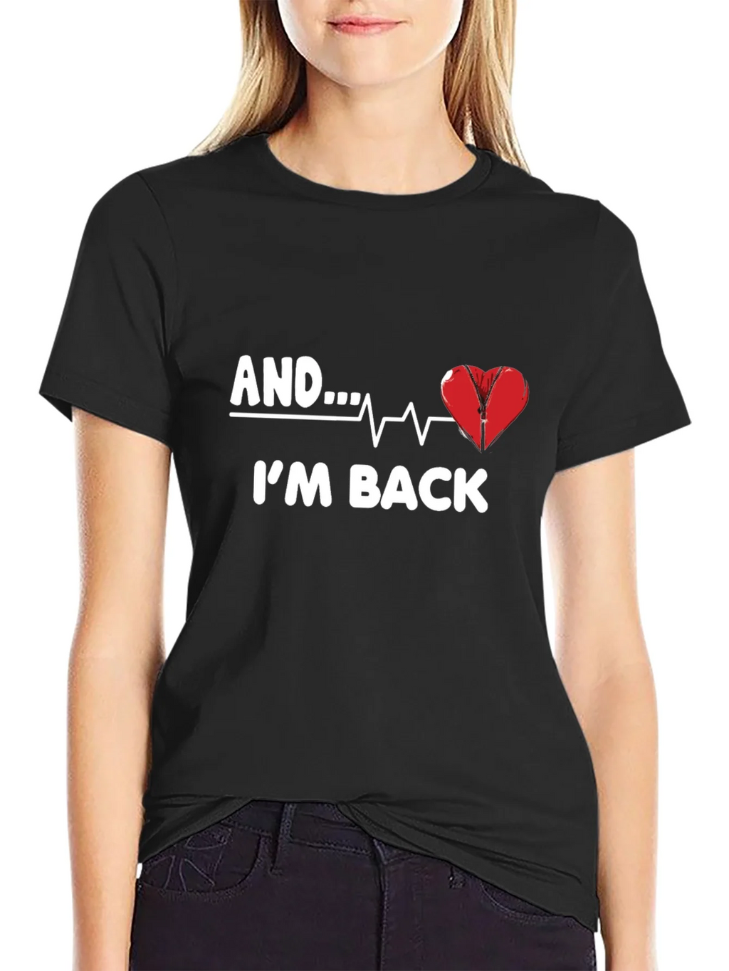 AND...IM BACK Graphic T-Shirt product image 5