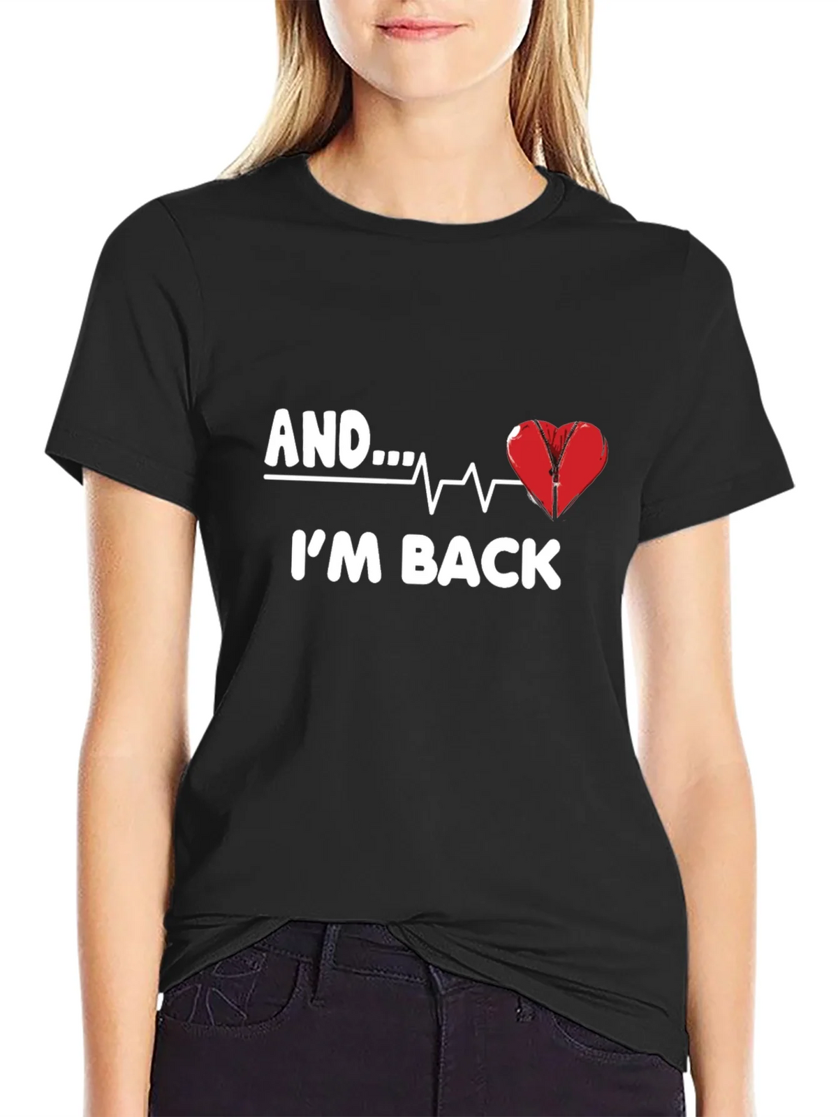 AND...IM BACK Graphic T-Shirt product image 5