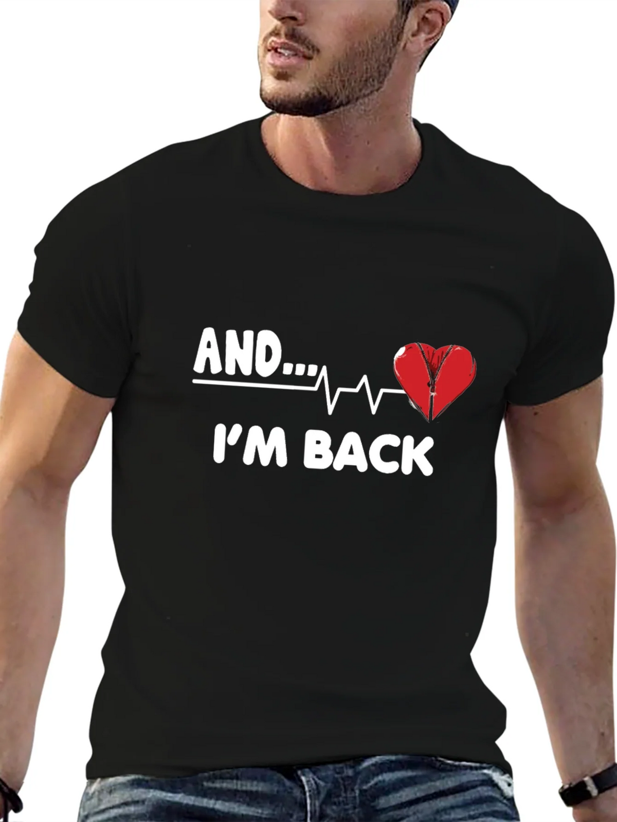 AND...IM BACK Graphic T-Shirt product image 9