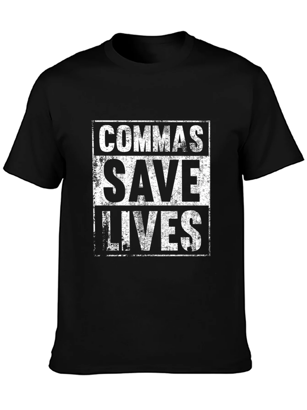 Commas Save Lives T-Shirt - Grammar Humor Tee product image 6