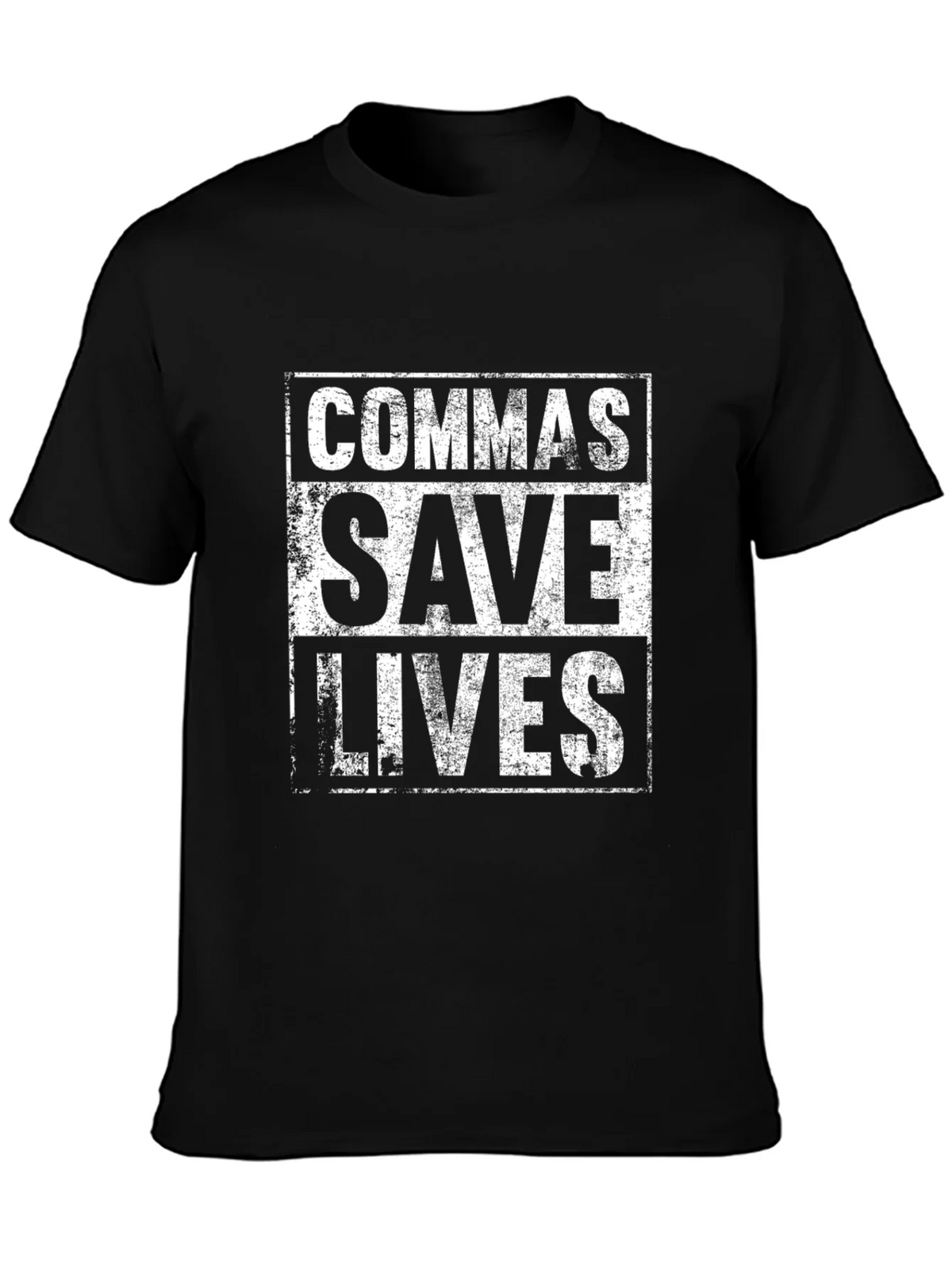 Commas Save Lives T-Shirt - Grammar Humor Tee product image 6