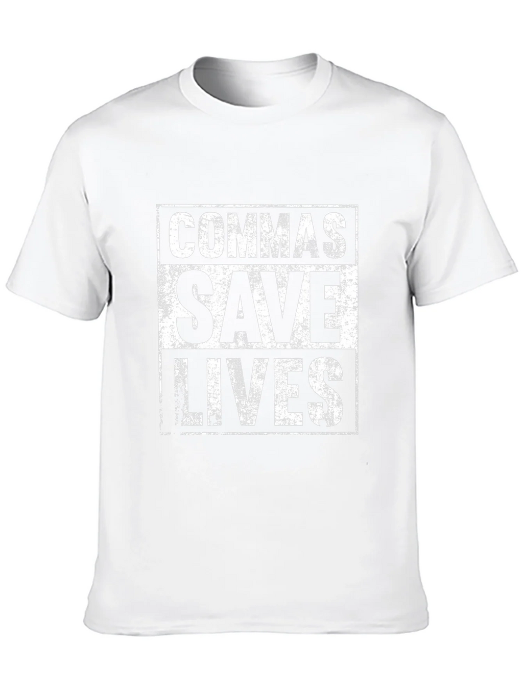 Commas Save Lives T-Shirt - Grammar Humor Tee product image 12
