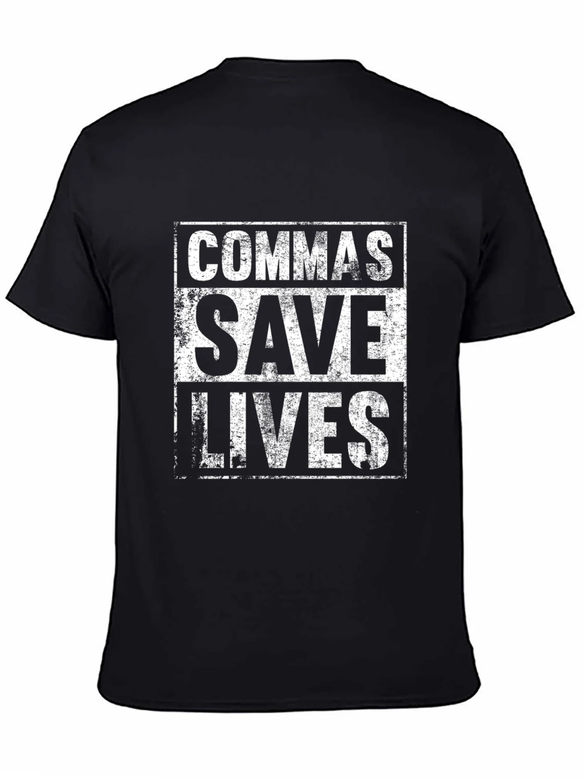 Commas Save Lives T-Shirt - Grammar Humor Tee product image 7
