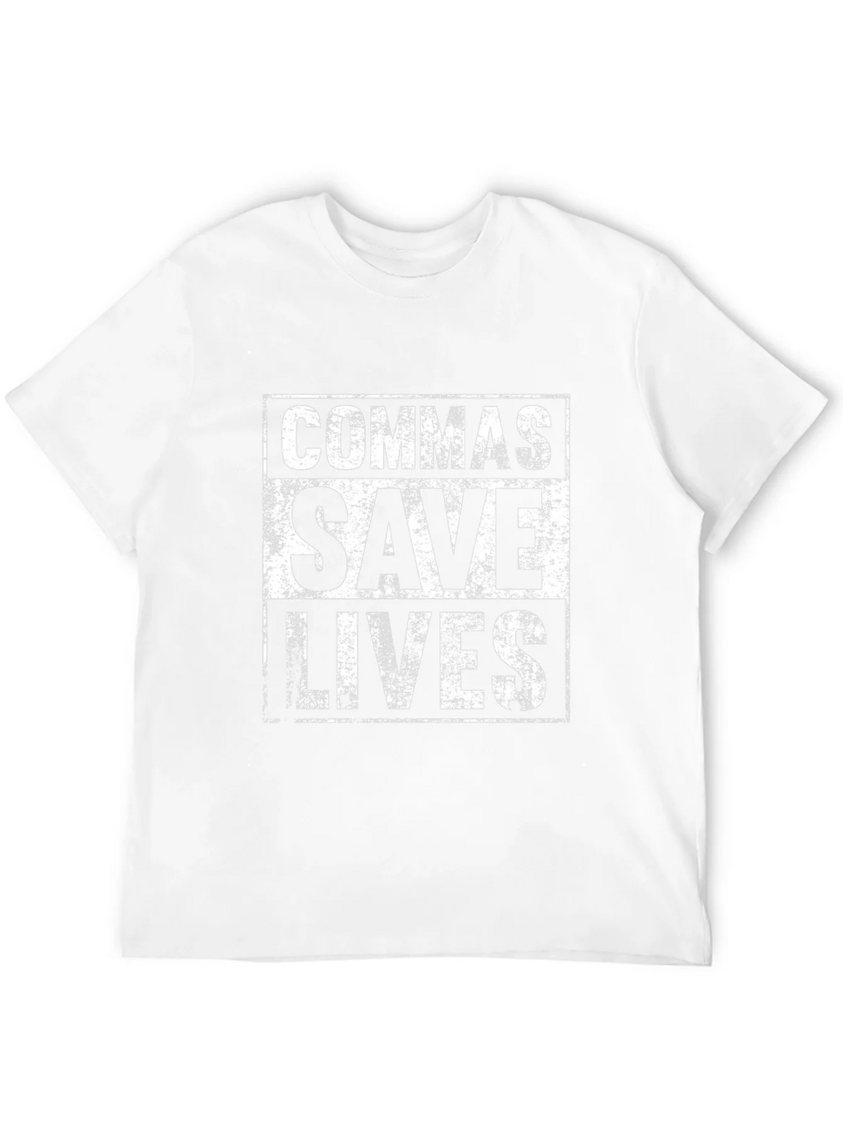 Commas Save Lives T-Shirt - Grammar Humor Tee product image 3