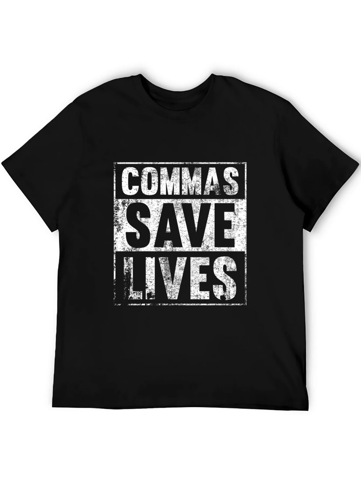 Commas Save Lives T-Shirt - Grammar Humor Tee product image 8