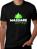Massage Therapist T-Shirt - Lotus Design product image 1