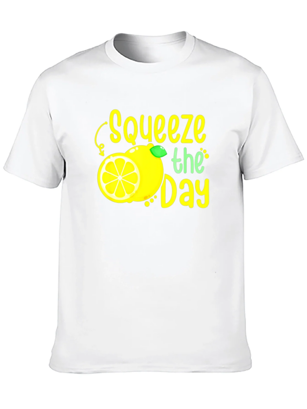 Squeeze the Day Graphic Tee - Black Cotton T-Shirt product image 12