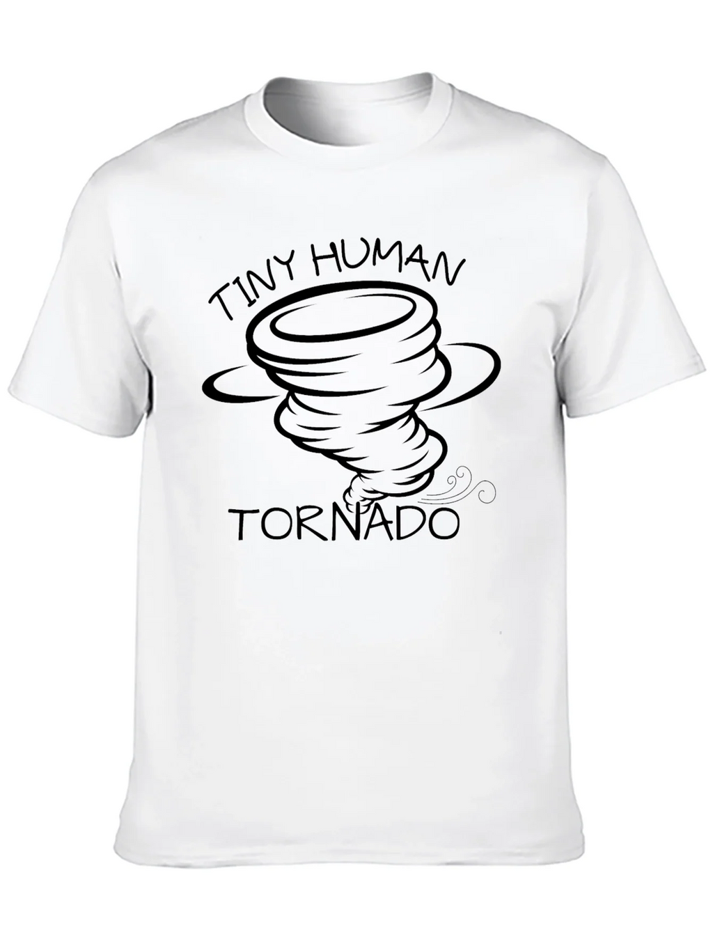 Tiny Human Tornado Black Graphic Tee product image 12