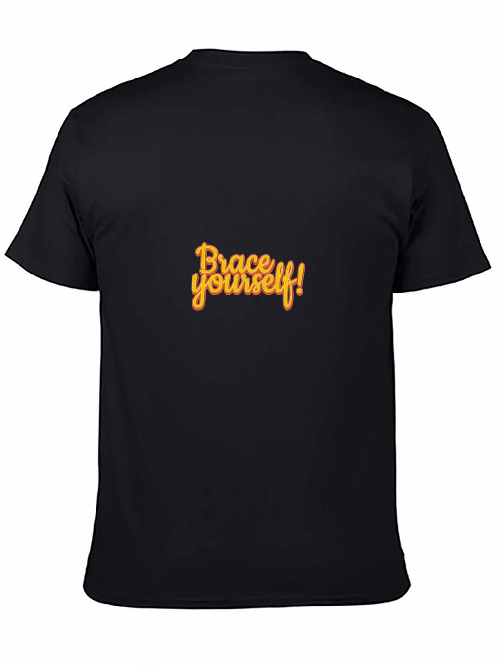 Brace Yourself Black Graphic Tee product image 7
