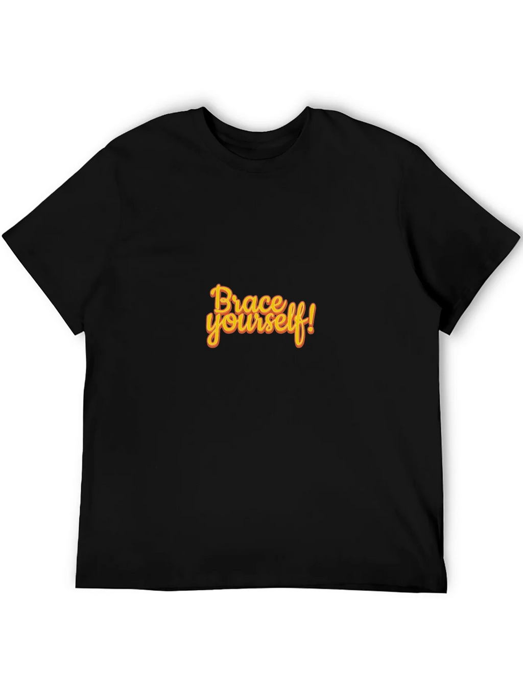 Brace Yourself Black Graphic Tee product image 8