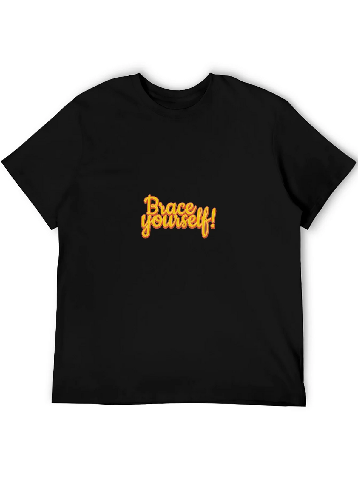 Brace Yourself Black Graphic Tee product image 8