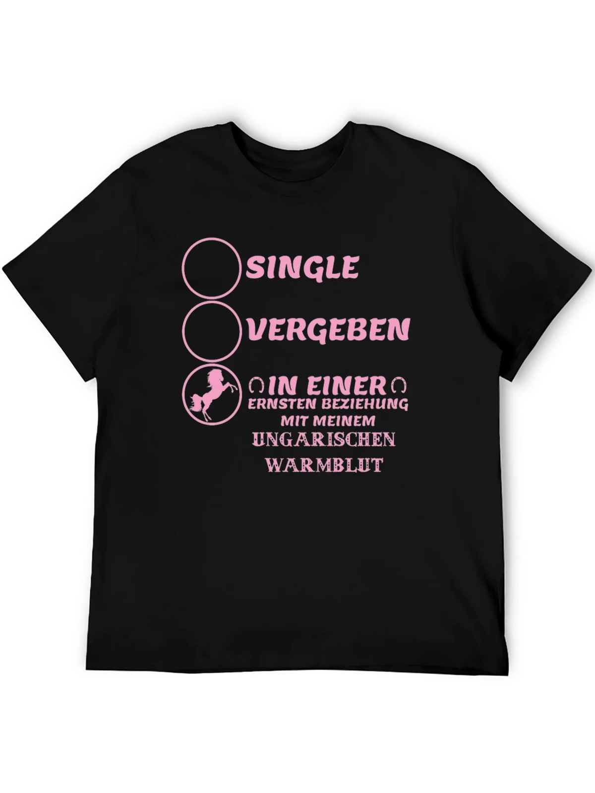 Single Vergeben Warmblut Horse T-Shirt product image 8
