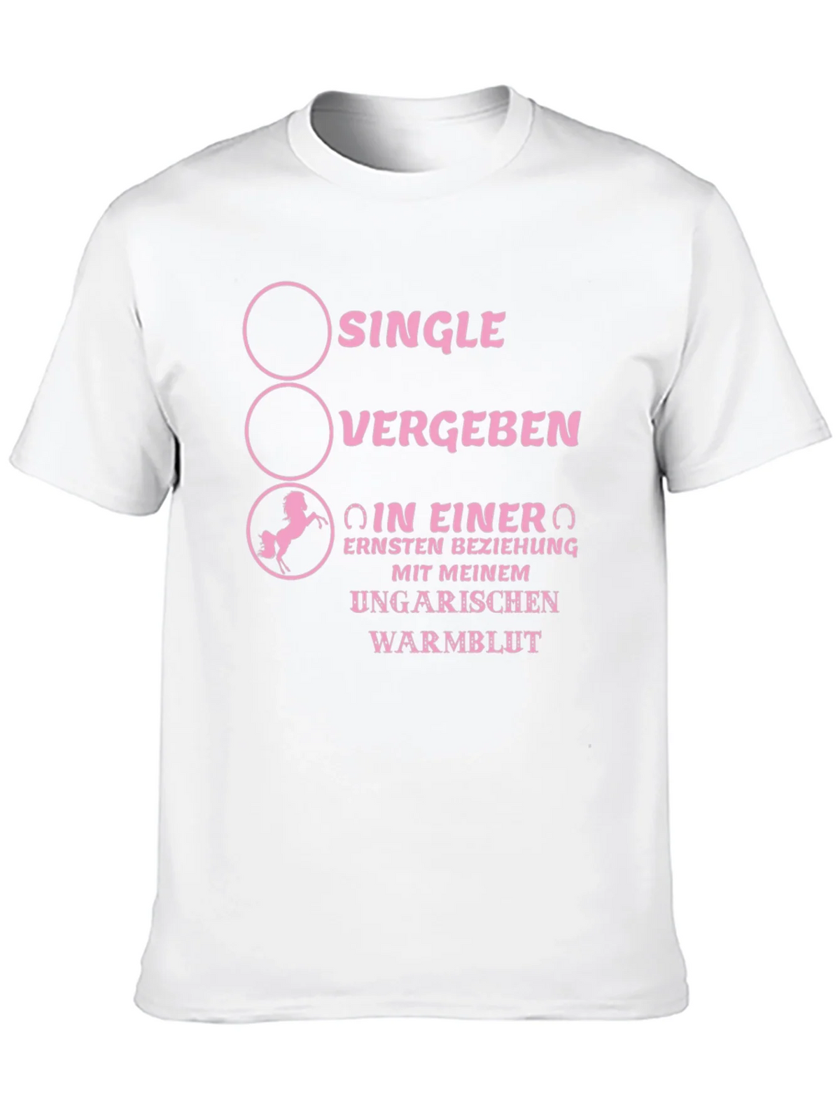 Single Vergeben Warmblut Horse T-Shirt product image 12