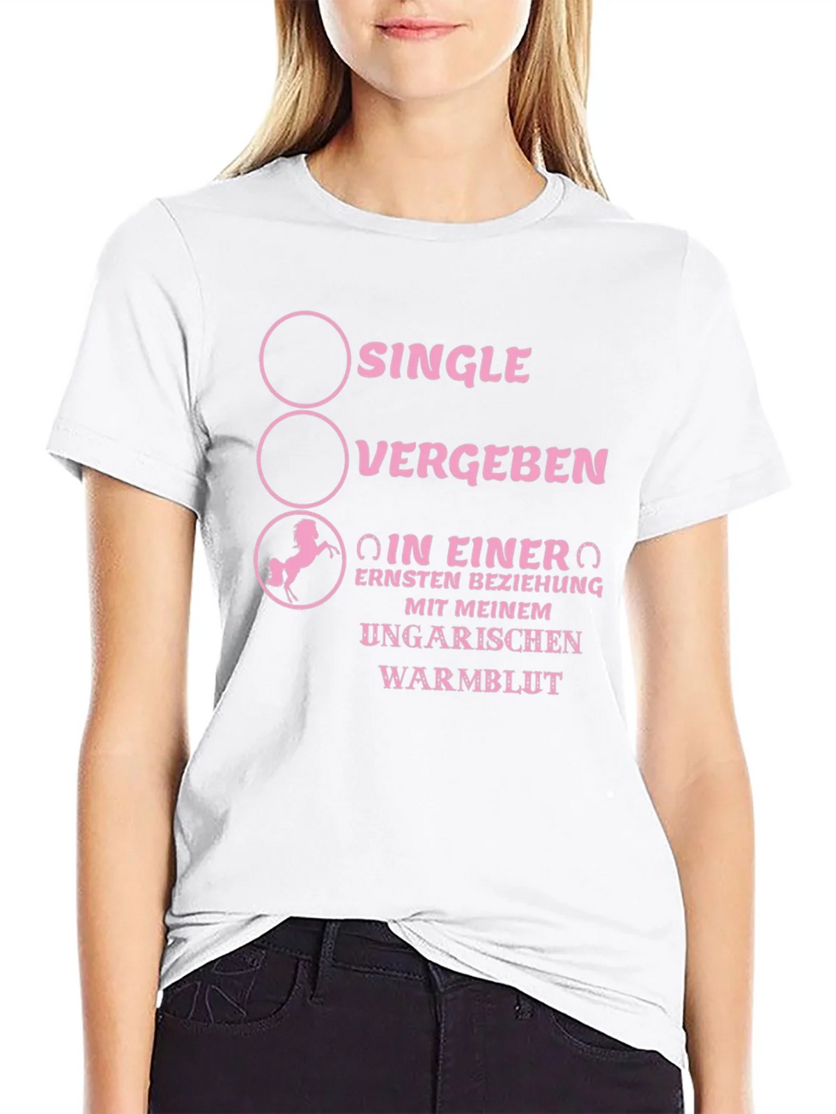 Single Vergeben Warmblut Horse T-Shirt product image 11