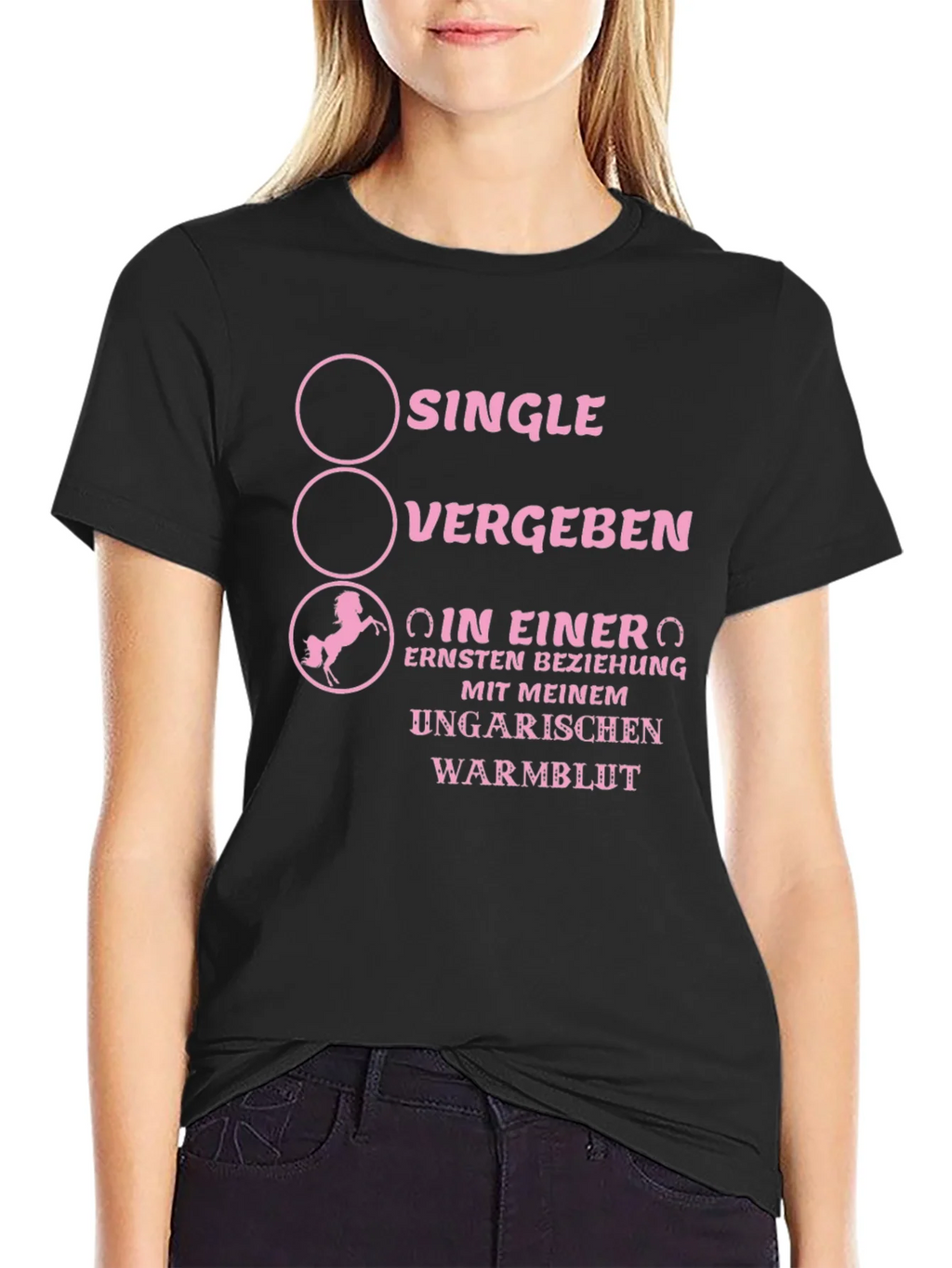 Single Vergeben Warmblut Horse T-Shirt product image 5