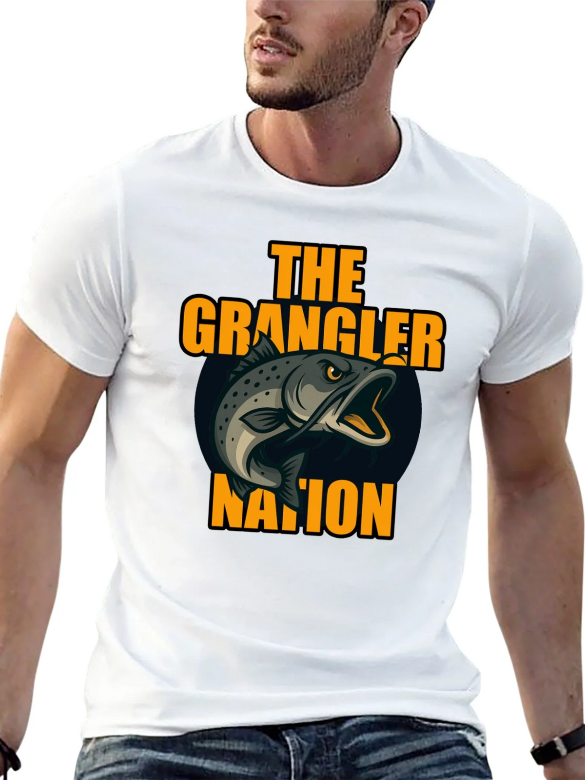 The Grangler Nation Fishing T-Shirt product image 4