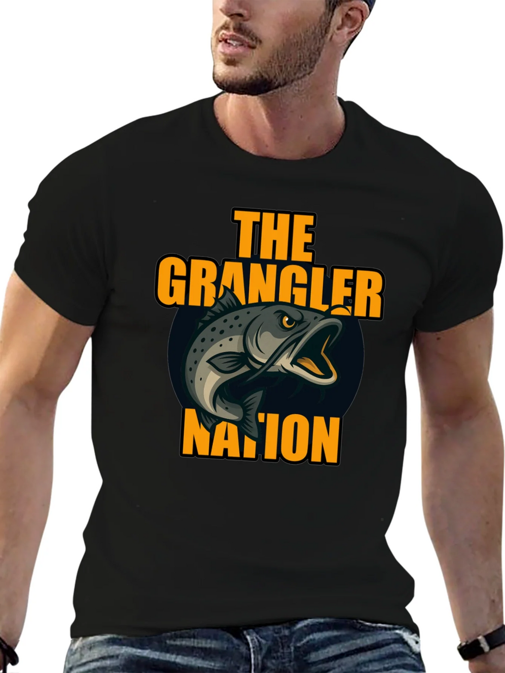 The Grangler Nation Fishing T-Shirt product image 9