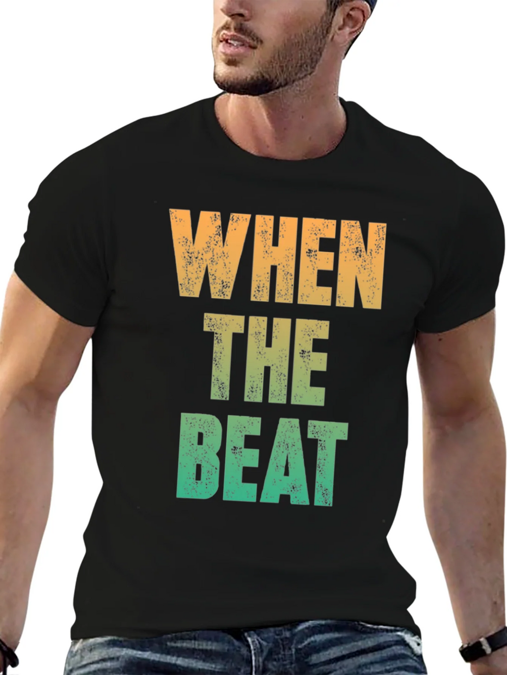 When The Beat Drops Graphic Tee - Cotton Blend product image 9