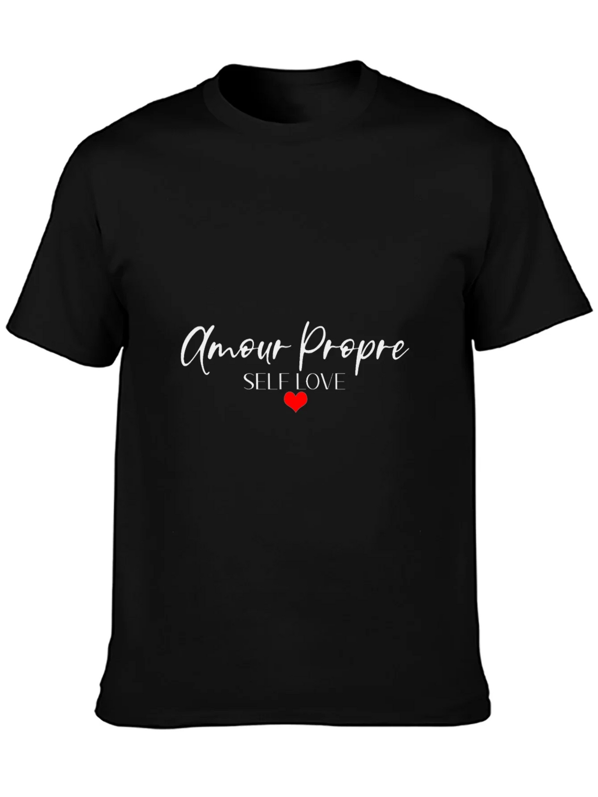 Amour Propre Self Love T-Shirt - Black product image 6