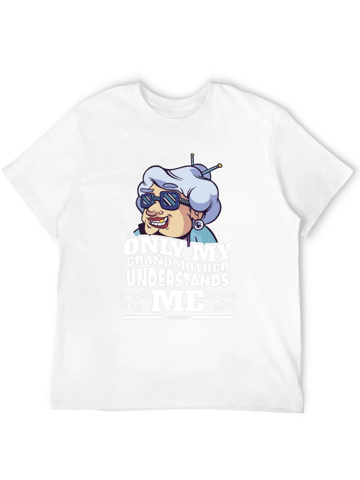 Funny Grandmother T-Shirt - Only My Understands Me product image 3