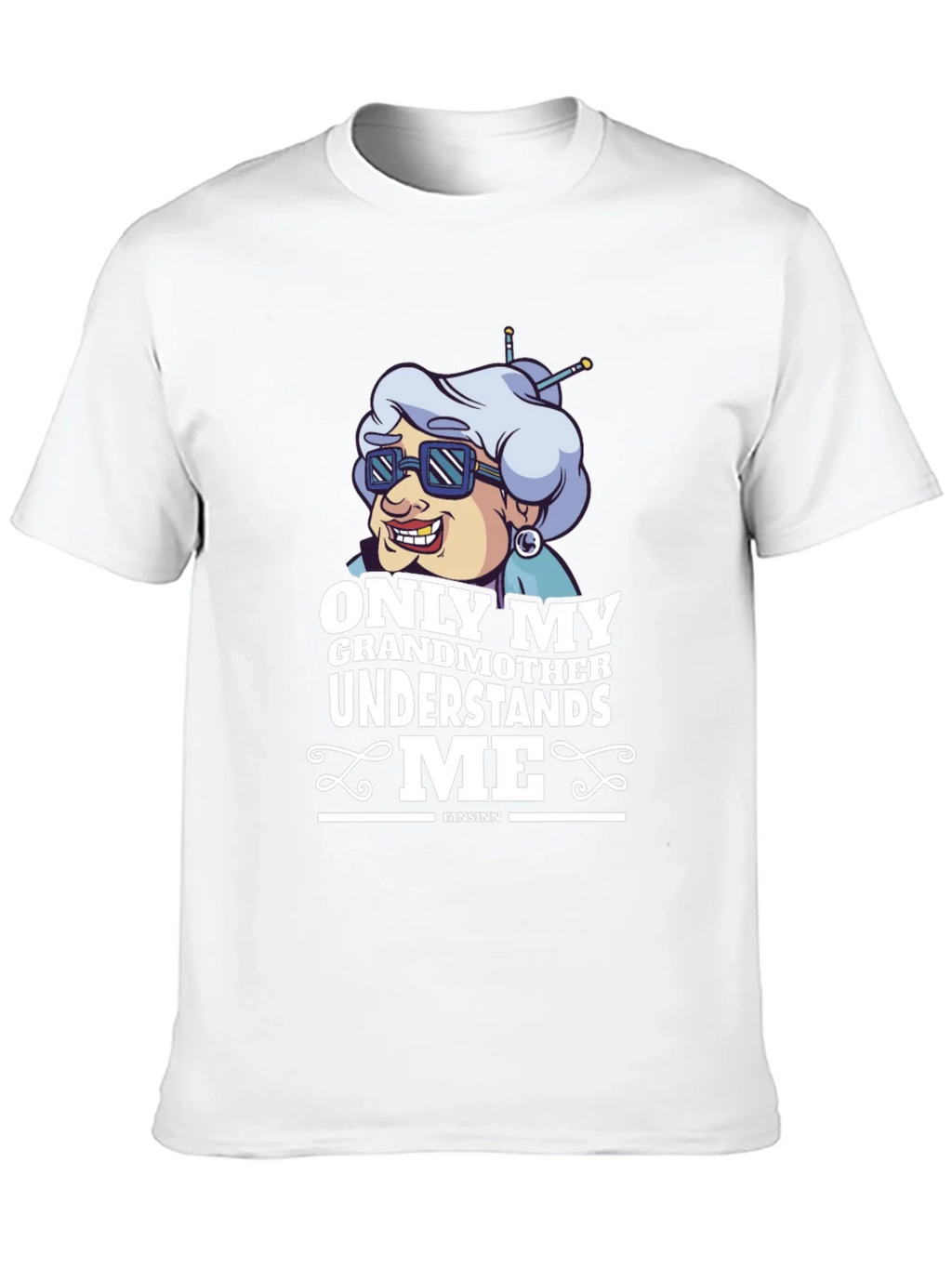 Funny Grandmother T-Shirt - Only My Understands Me product image 12