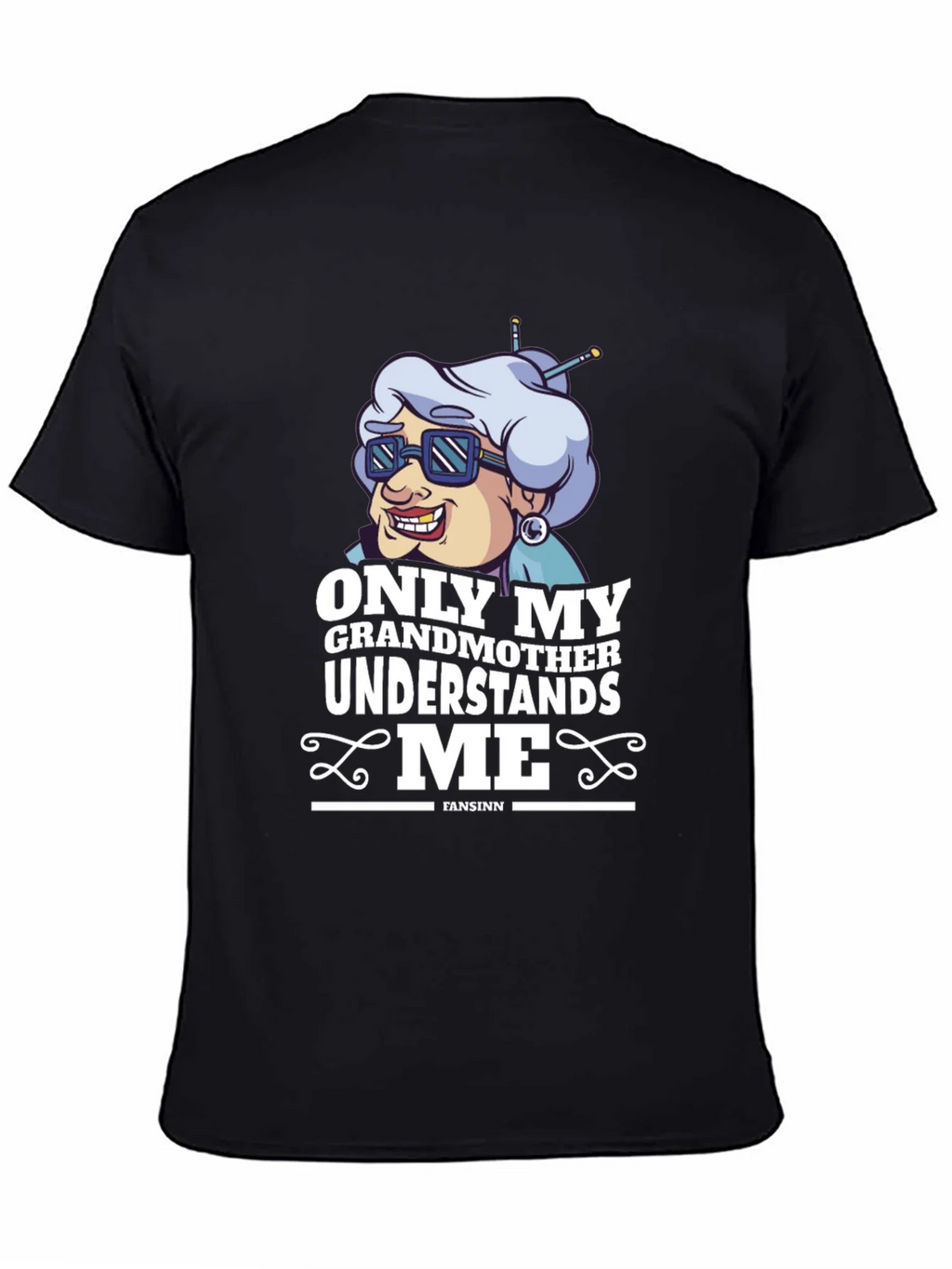 Funny Grandmother T-Shirt - Only My Understands Me product image 7
