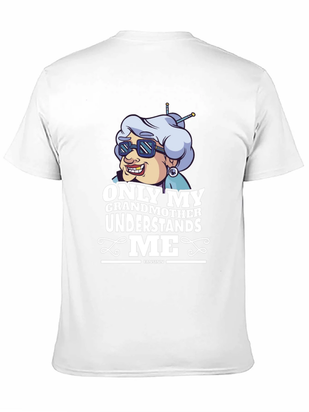 Funny Grandmother T-Shirt - Only My Understands Me product image 2