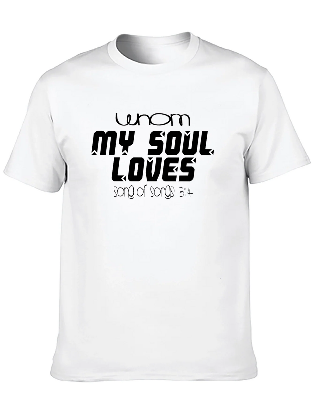 Whom My Soul Loves Black T-Shirt product image 12
