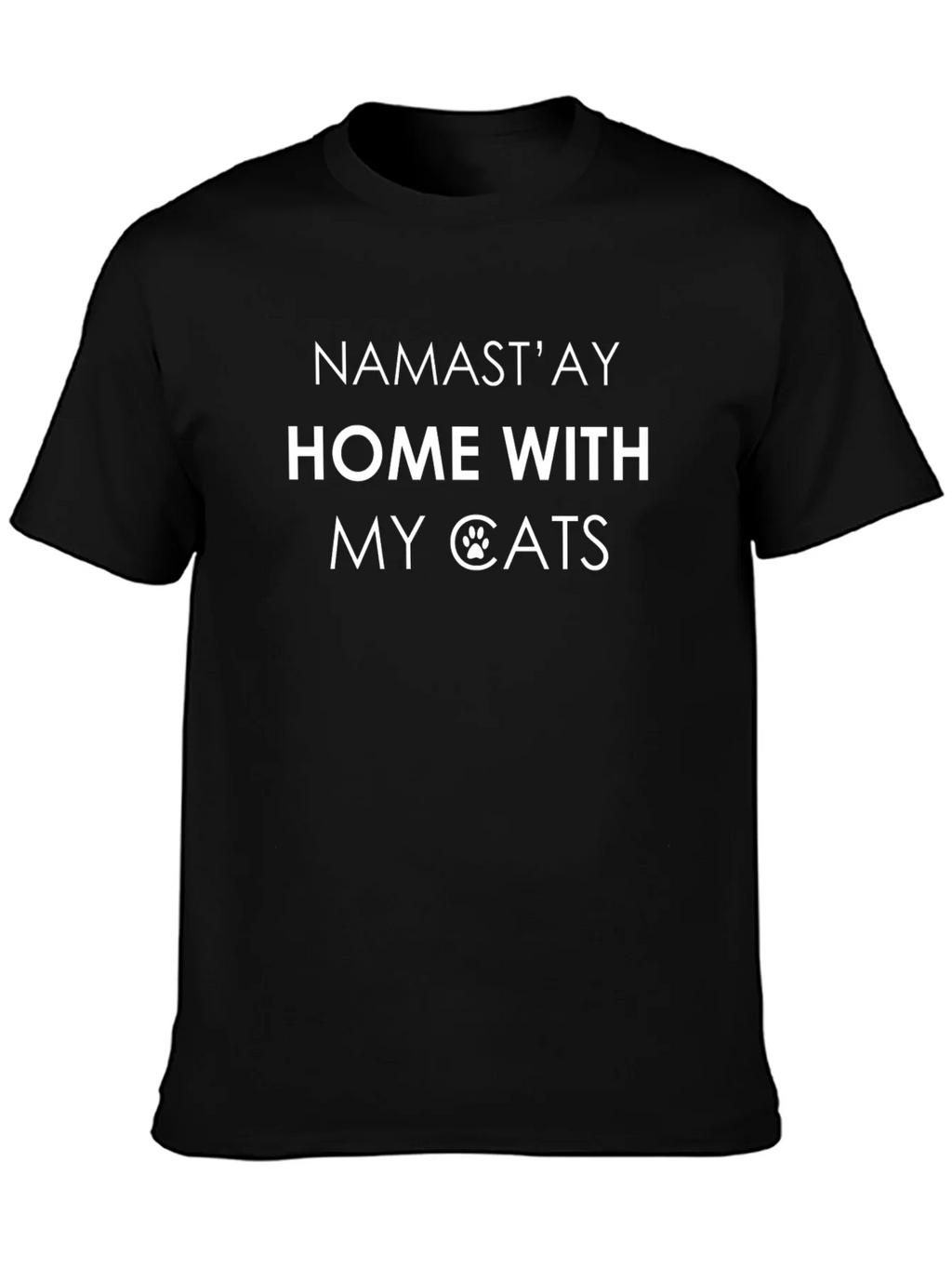 Namastay Home With My Cats T-Shirt product image 6