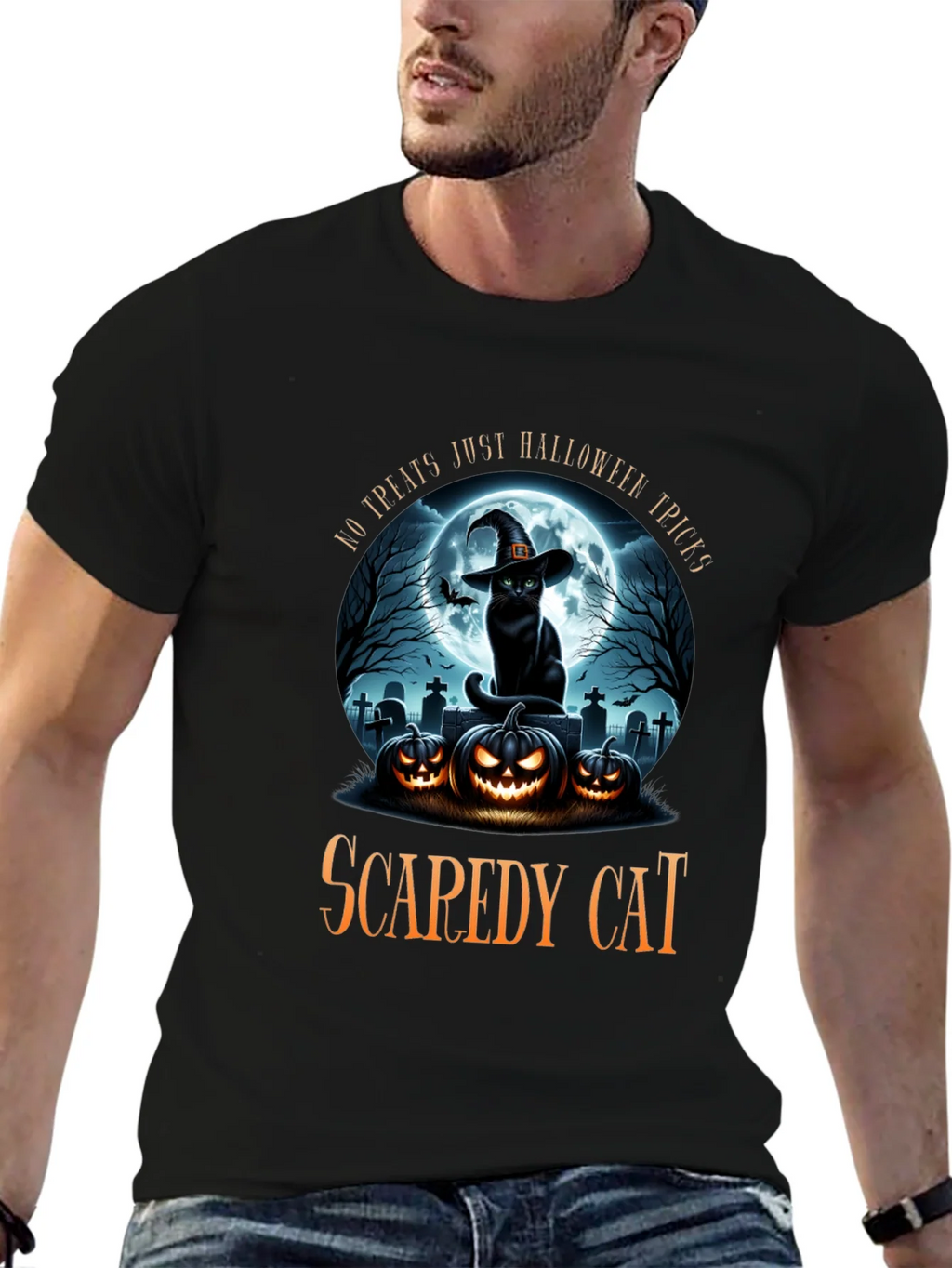 Halloween Cat T-Shirt - Scarey Spices product image 9