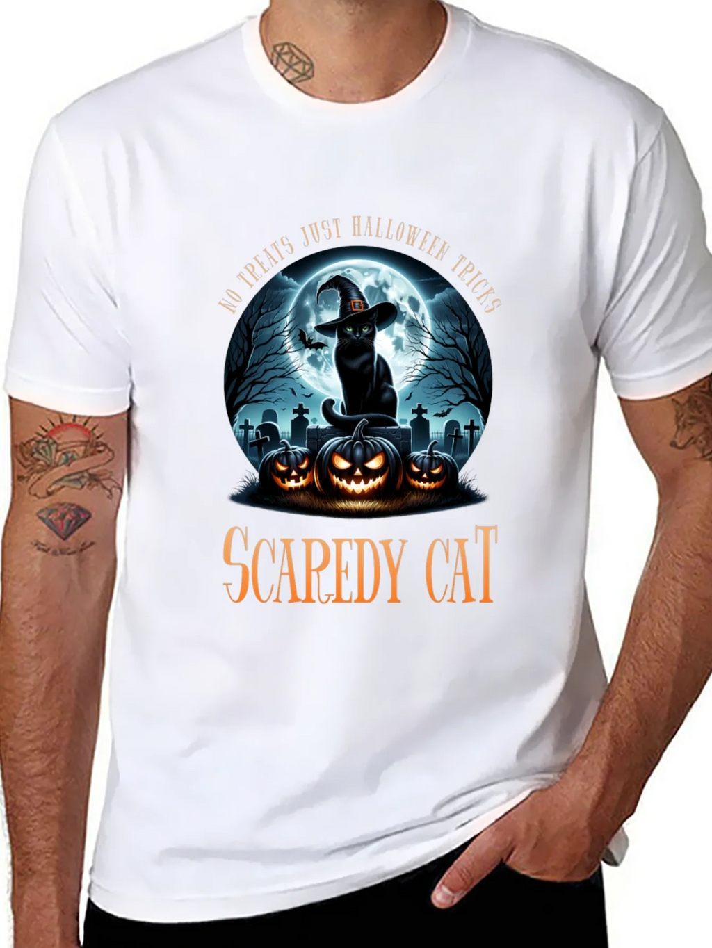 Halloween Cat T-Shirt - Scarey Spices product image 10