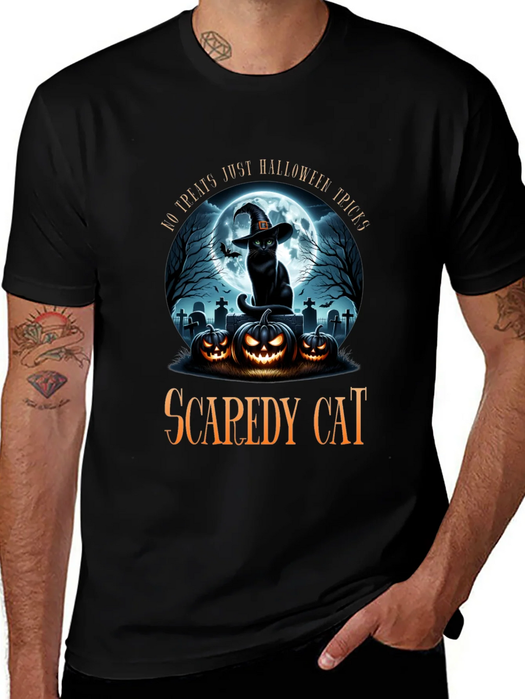Halloween Cat T-Shirt - Scarey Spices product image 1