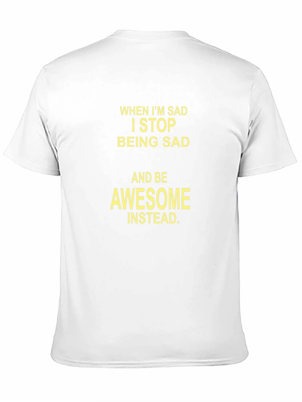 Awesome Instead T-Shirt - Mens Black Tee product image 2