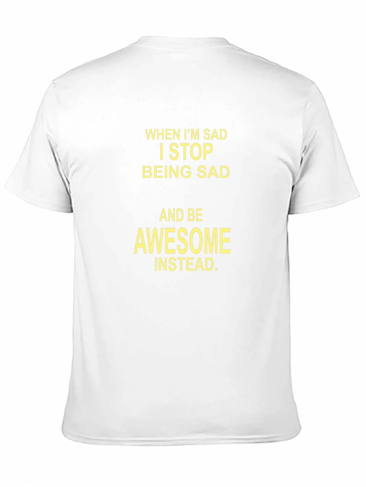 Awesome Instead T-Shirt - Mens Black Tee product image 2