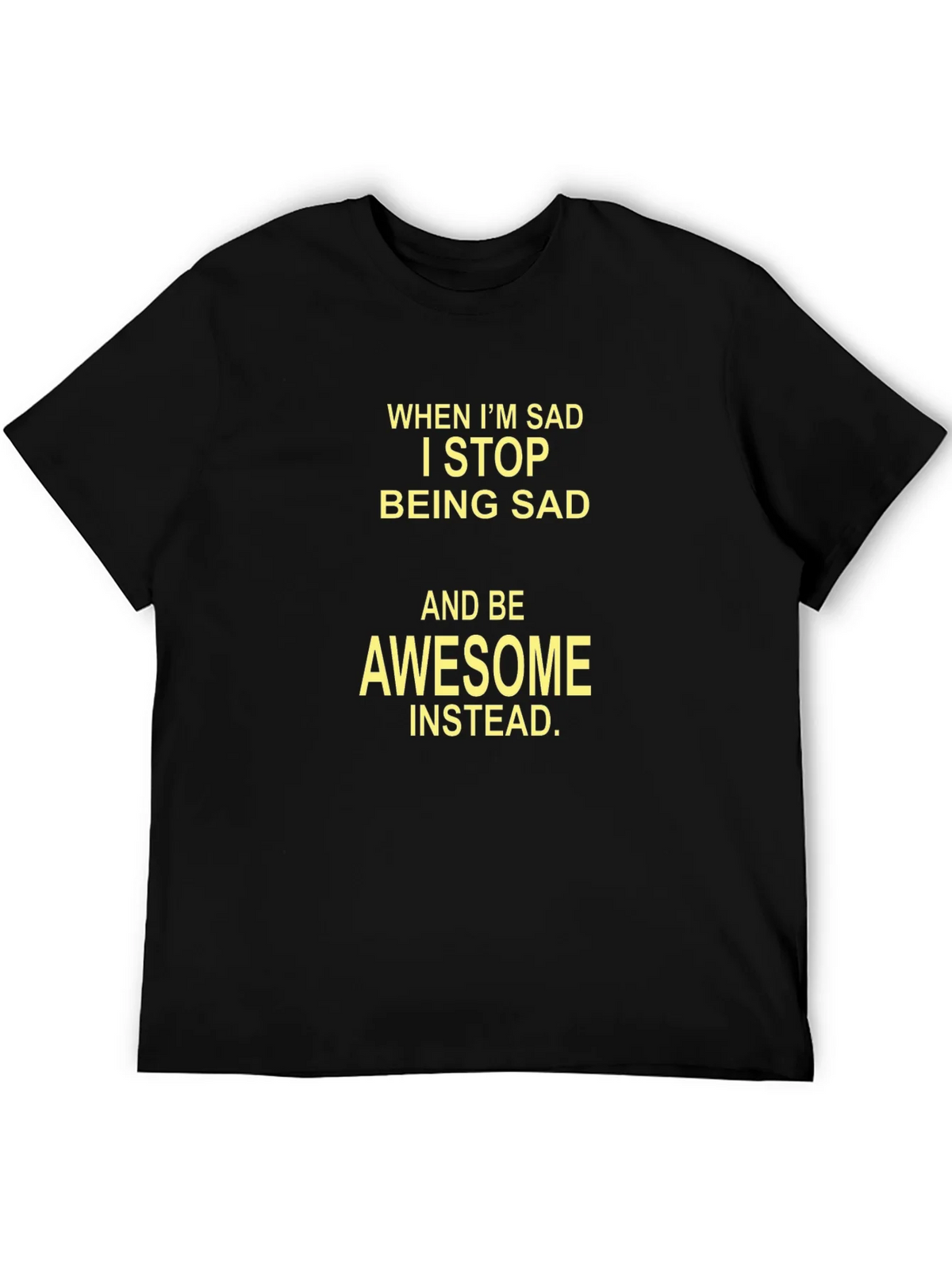 Awesome Instead T-Shirt - Mens Black Tee product image 8