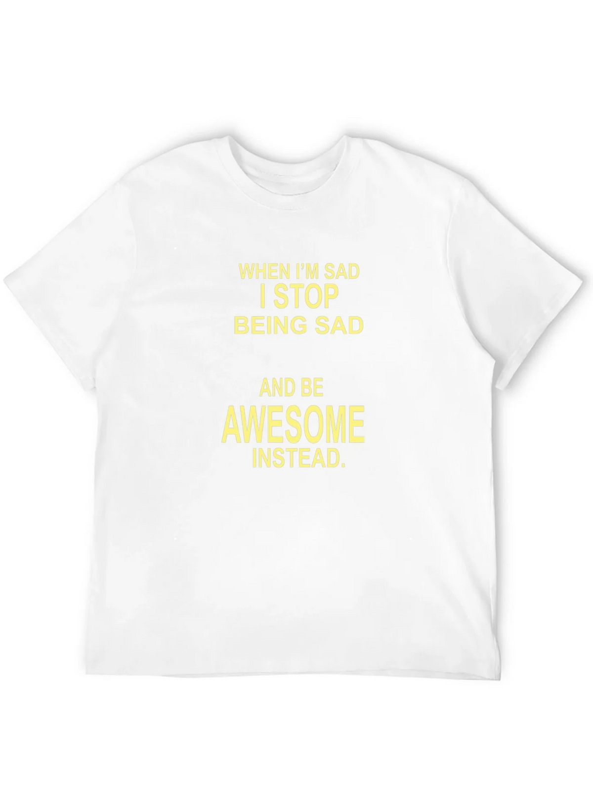 Awesome Instead T-Shirt - Mens Black Tee product image 3