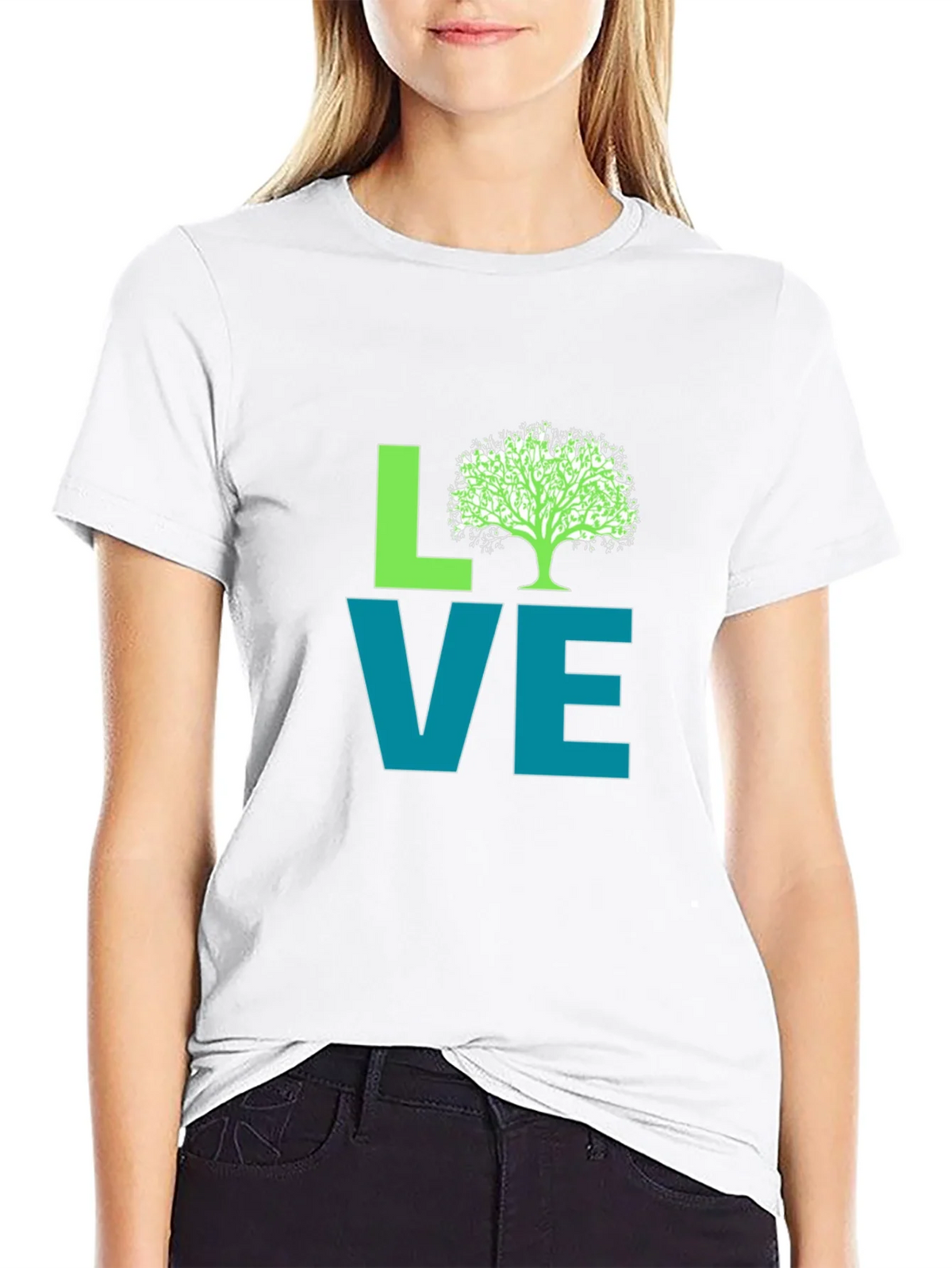 Love Nature Graphic Tee - Black product image 11